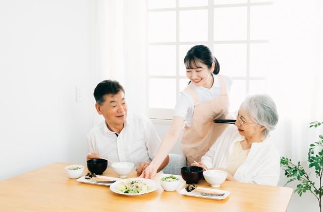 栄養バランスを考えたメニュー